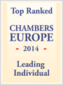 Ranked in Chambers Europe 2013 Leading Individual